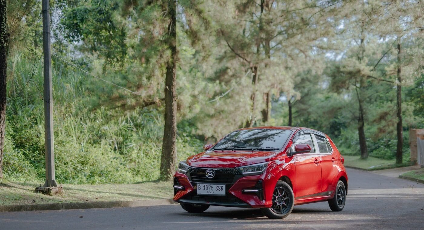 Daihatsu Ayla di Palembang — rental mobil Armada Rent