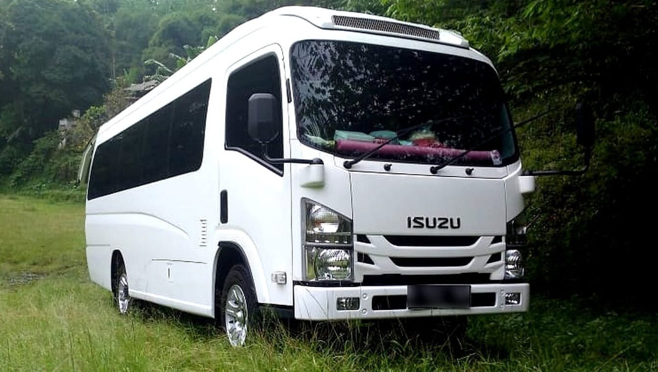 Isuzu Elf Microbus Long — armada rental Armada Rent