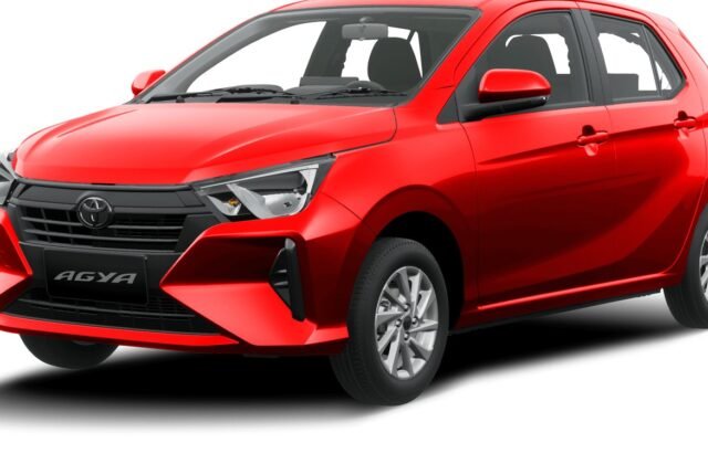 Toyota Agya — rental mobil City Car