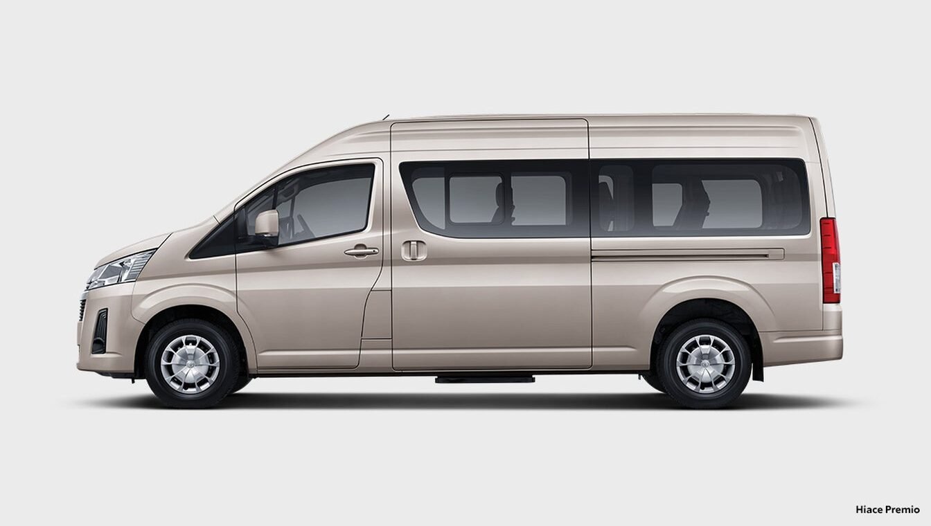 Toyota Hiace Premio — armada rental Armada Rent
